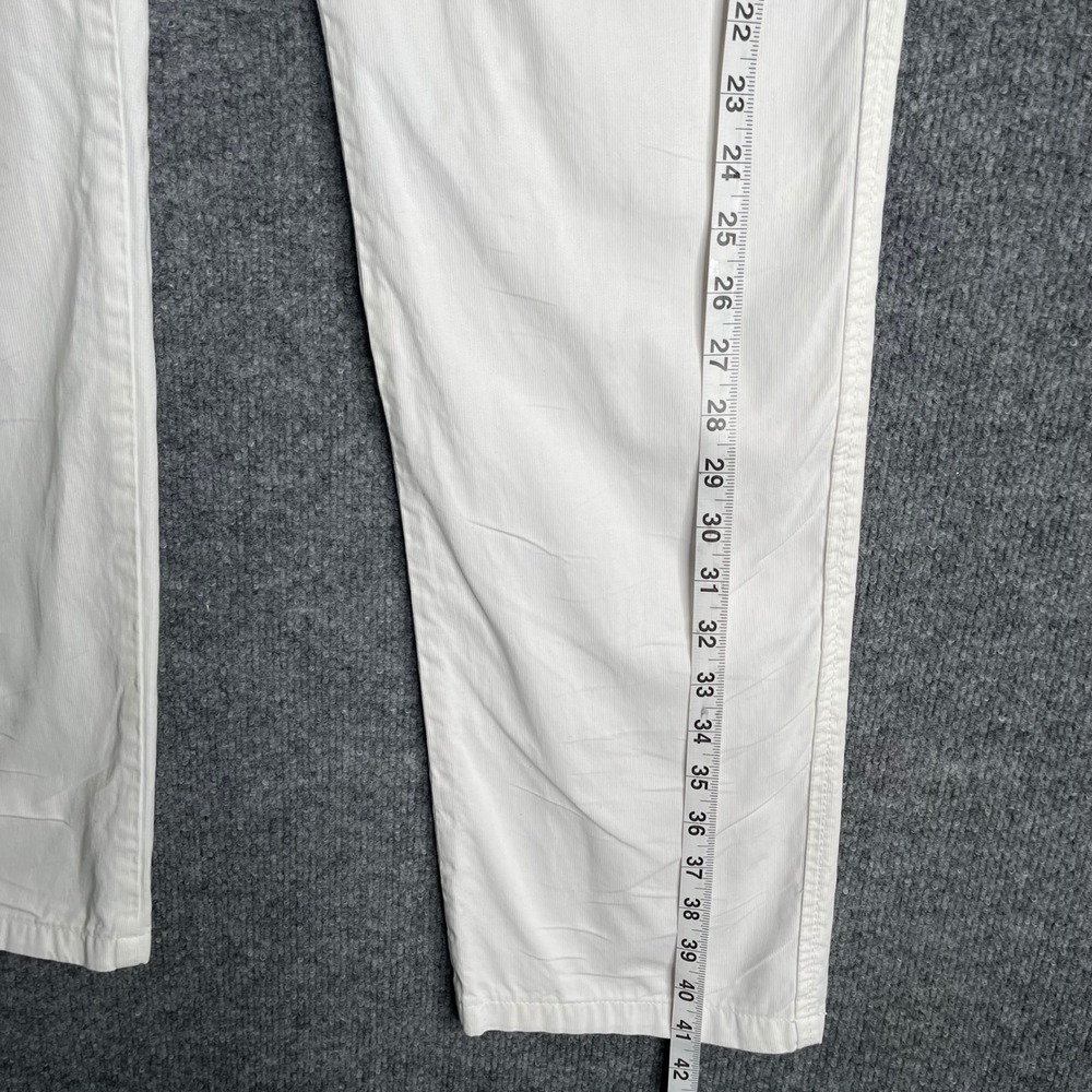 Paperbacks Mens PT 205 White Cotton Chino Pants Straight Leg Size 34 Made in USA - Picture 7 of 13